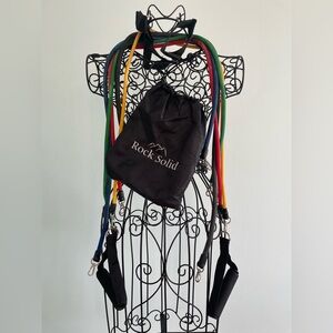 Rock Solid resistance band kit and workout guide